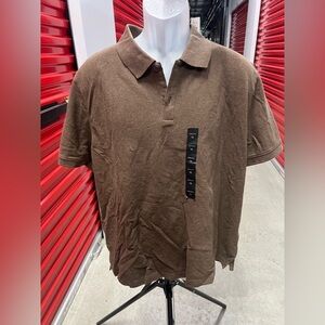 Banana Republic  Brown Polo Shirt